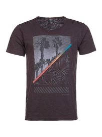 T-Shirt Protest Homme Collin True Black