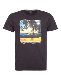 T-Shirt Protest Men Napton Deep Grey