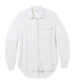 Shirt Smartwool Women Edgewood Button Down Sweater Natural Donegal