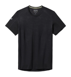 Maillot de Vélo Smartwool Homme Ultralite Mountain Bike Short Sleeve Tee Black