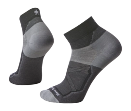 Fahrradsocke Smartwool Bike Zero Cushion Ankle Socks Unisex Black