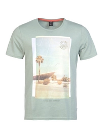 T-Shirt Protest Men Mater Aqua Gray