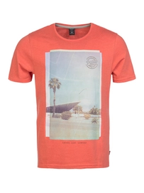 T-Shirt Protest Mens Mater Burnt Sienna