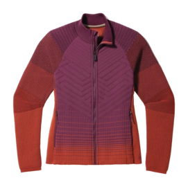 Jas Smartwool Women Intraknit Merino Insulated Jacket Eggplant