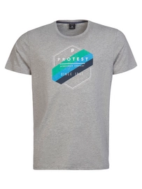 T-Shirt Protest Men Boyton Dark Grey Melee