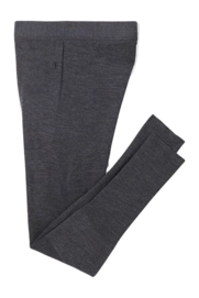 Legging Smartwool Men Intraknit Thermal Merino Base Layer Bottom Charcoal Heather-Black