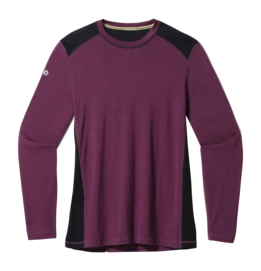 T-shirt Manches Longues Smartwool Men Active Long Sleeve Tech Tee Eggplant
