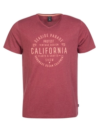 T-Shirt Protest Men Bawsey Red Sangria