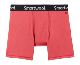 Underwear Smartwool Men Boxer Brief Boxed Earth Red