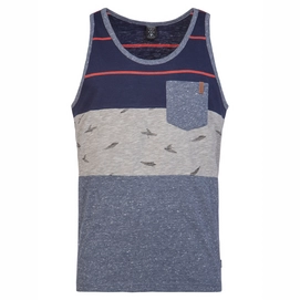 Tanktop Protest Men Figur Ground Blue