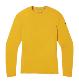 Maillot de Corps Smartwool Men Classic Thermal Merino Base Layer Crew Boxed Honey Gold