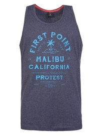 Tanktop Protest Lennie Ground Blue Herren