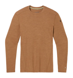 Maillot de Corps Smartwool Men Classic Thermal Merino Base Layer Crew Boxed Fox Brown Heather