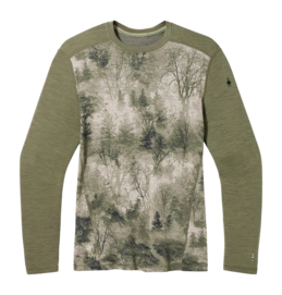 Maillot de Corps Smartwool Men Classic Thermal Merino Base Layer Crew Boxed Winter Moss Forest