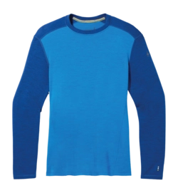 Maillot de Corps Smartwool Men Classic Thermal Merino Base Layer Crew Boxed Blueberry Hill-Laguna