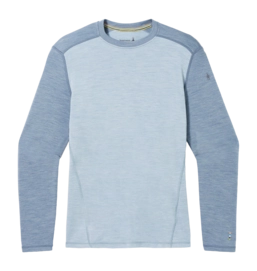 Maillot de Corps Smartwool Men Classic Thermal Merino Base Layer Crew Boxed Pewter Blue-Lead