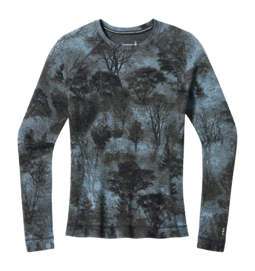Maillot de Corps Smartwool Women Classic Thermal Merino Base Layer Crew Boxed Black Forest