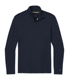 Maillot de Corps Smartwool Men Classic Thermal Merino Base Layer 1/4 Zip Boxed Deep Navy