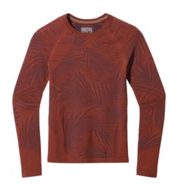 Ondershirt Smartwool Women Intraknit Active Base Layer Long Sleeve Pecan Brown