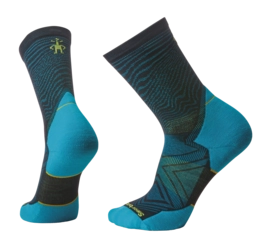 Sok Smartwool Unisex Athlete Edition Run Crew Socks Black