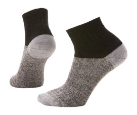Socken Smartwool Everyday Cable Ankle Socks Damen Black