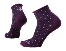 Socks Smartwool Women Everyday Classic Dot Ankle Socks Purple  Iris