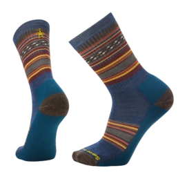 Socks Smartwool Unisex Everyday ReGarita Crew Socks Alpine Blue