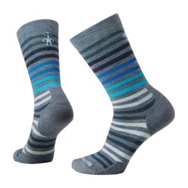 Socks Smartwool Unisex Everyday Spruce Street Crew Socks Pewter Blue
