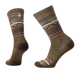 Socken Smartwool Everyday Zig Zag Valley Crew Unisex Military Olive