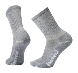 Chaussettes Smartwool Unisexe Hike Classic Edition Light Cushion Crew Gris Clair