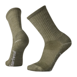 Chaussettes Smartwool Unisexe Hike Classic Edition Light Cushion Crew en Military Olive