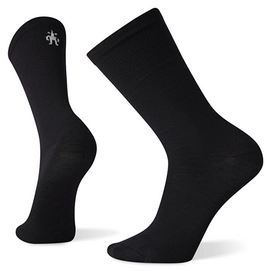 Sok Smartwool Unisex Hike Classic Edition Zero Cushion Liner Crew Socks Black