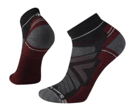 Sok Smartwool Unisex Hike Light Cushion Ankle Socks Charcoal