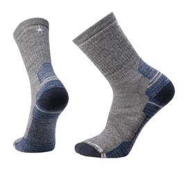 Chaussettes Smartwool Unisex Hike Light Cushion Crew Ash-Charcoal