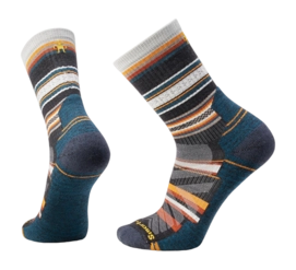 Chaussettes Smartwool Unisexe Hike Light Cushion Panorama Crew Charcoal