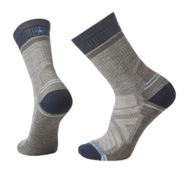 Chaussettes Smartwool Unisexe Hike Light Cushion Winding Trail Crew Chaussettes Taupe-Natural Marl