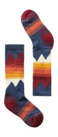 Sok Smartwool Kids Ski Light Cushion OTC Socks Alpine Blue