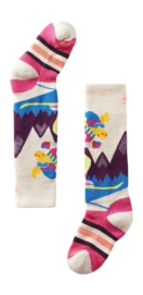 Socks Smartwool Kids Winter Sports Full Cushion Mountain Moose Pattern OTC Socks Moonbeam
