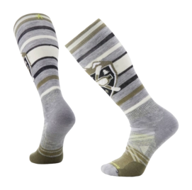 Chaussettes Smartwool Unisexe Ski Full Cushion Alpine Edge Light Grey