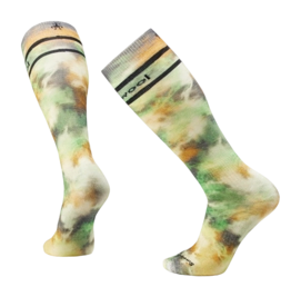 Socken Smartwool Ski Full Cushion Groovy Tie Dye Print OTC Socks Unisex Winter Moos
