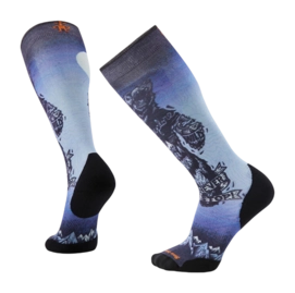 Chaussettes Smartwool Unisexe Ski Targeted Cushion Always Explore Print OTC Socks Multi Color