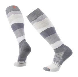 Socks Smartwool Unisex Ski Targeted Cushion Pattern OTC Socks Medium Grey