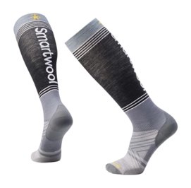 Chaussettes Smartwool Unisexe Ski Zero Cushion Logo OTC Pewter Blue