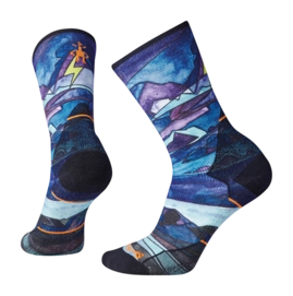 Chaussettes Smartwool Femme Athlete Edition Run Print Crew Socks Multi Color