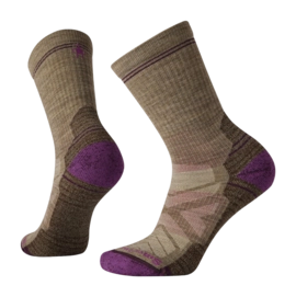 Sok Smartwool Women Hike Light Cushion Crew Socks Fossil