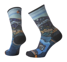 Chaussettes Smartwool Femme Hike Light Cushion Icy Range Print Crew Socks Multi Color