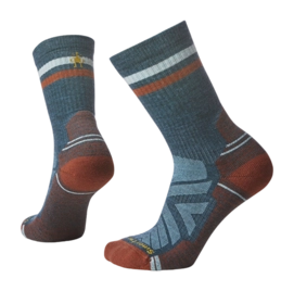 Chaussettes Smartwool Femme Hike Light Cushion Tube Stripe Crew Twilight Blue