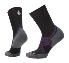Socks Smartwool Women Run Cold Weather Targeted Cushion Crew Socks Black '24