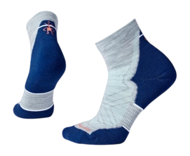 Socks Smartwool Women Run Targeted Cushion Ankle Socks Light Gray