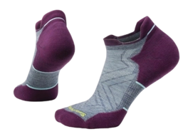 Chaussettes Smartwool Femme Run Targeted Cushion Low Ankle Socks Pewter Blue